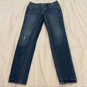 Old Navy Rockstar Distressed Jeans, Size 4
